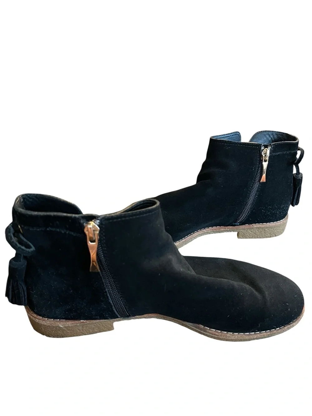 kate spade black suede